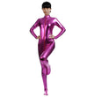 Front Zipper Headless Turtleneck Stage Costumes