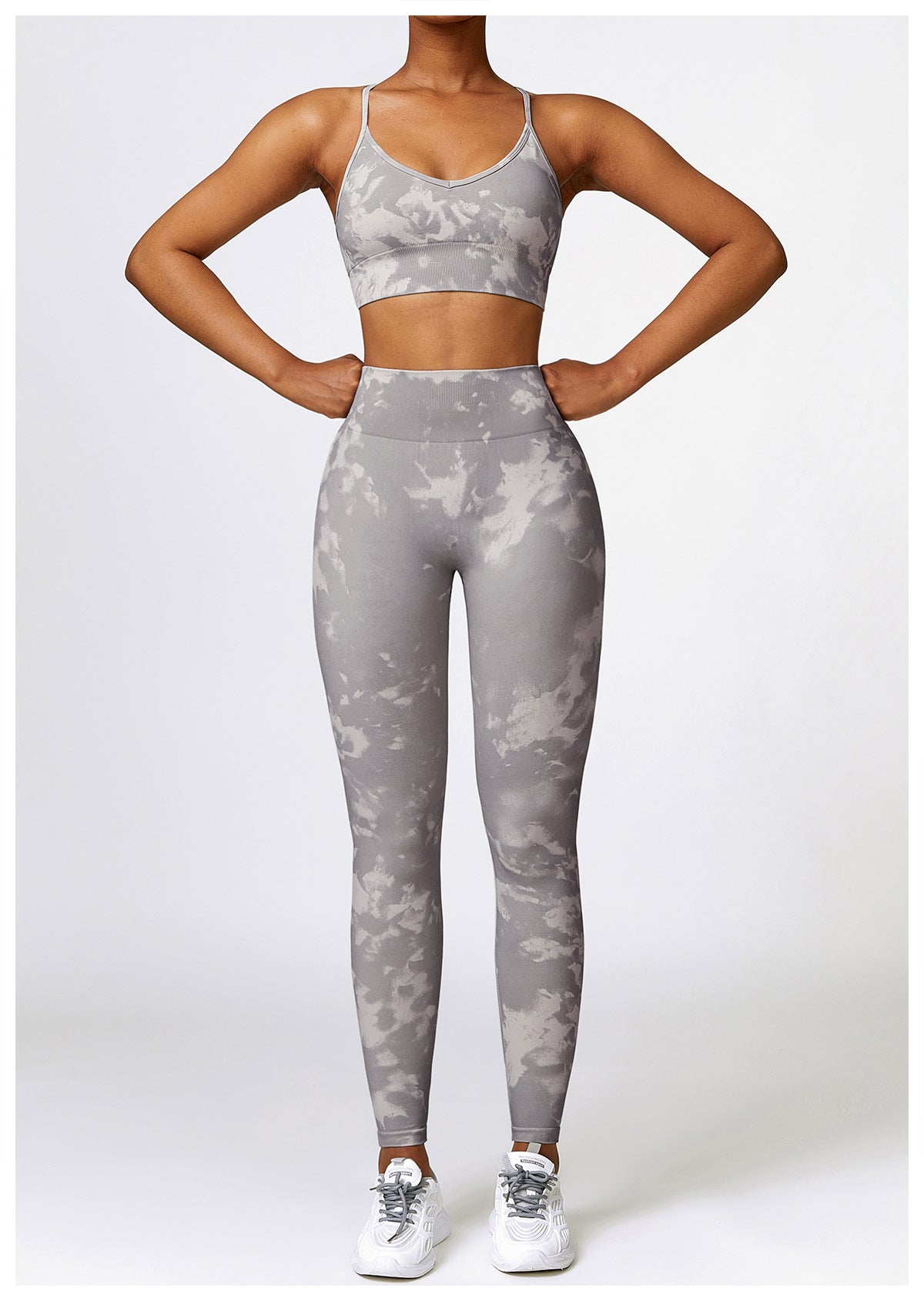 Camouflage Printing Seamless Yoga Suit