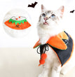 Halloween Pet Pumpkin Cloak Bat Wing Killer Makeover Costume