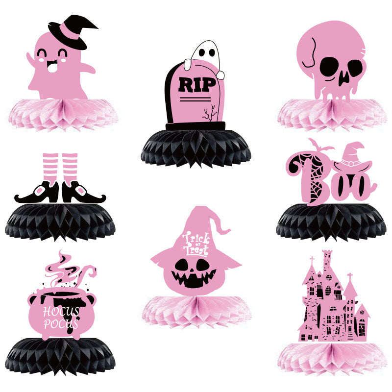 New Halloween Party Honeycomb Decorative Ornament
