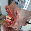 New Scary Halloween Mask Horror Burn Half Face Mask Skeleton Skull For Dance Party Masquerade Costume Props Cosplay Devil Mask