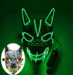 New Halloween LED Streamer Full Face Masks For Men And Women