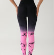 Gradient Tie-dye Yoga Seamless Female Running Workout Pants