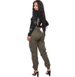 Slim Fit Camouflage Comfortable Leisure Tappered Stretch Overalls