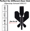 Portable Hotel Door Lock Live Alone Self-Defense Door Stop Travel Anti-theft Door Stopper Childproof Door Lock Safety Home Latch