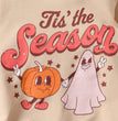 Halloween Pumpkin Alphabet Cartoon Romper Long Sleeve