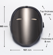 App Can Control Long Standby Dance Party Nightclub Mask Halloween