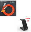 3 In 1 Fast Charging Station Wireless Charger Stand Wireless Quick Charge Dock For Phone Holder
