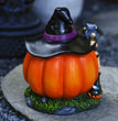Halloween Witch Pumpkin House Decoration Ornaments Luminous Resin