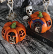 Pumpkin Skull LED Lights Halloween Pumpkin Ghost Skeletons Table Light