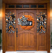 Halloween Front Entrance Scary Pumpkin Alphabet Garland