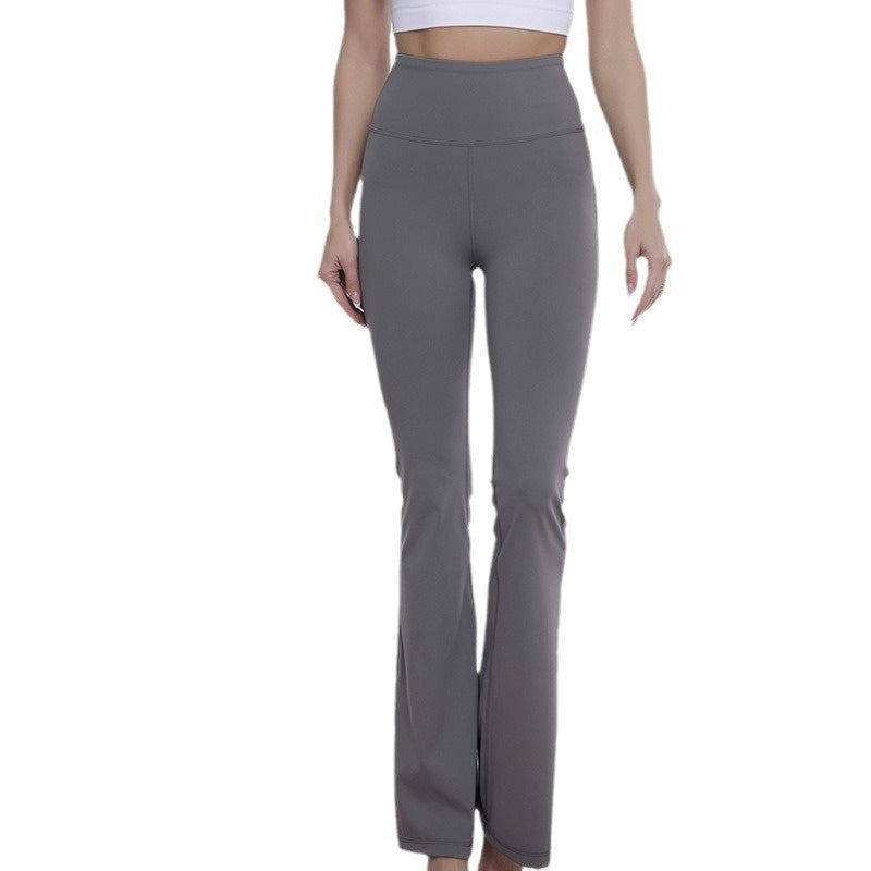 Fleece-lined Yoga Bootleg Pants High Waist Hip Lift Outdoor