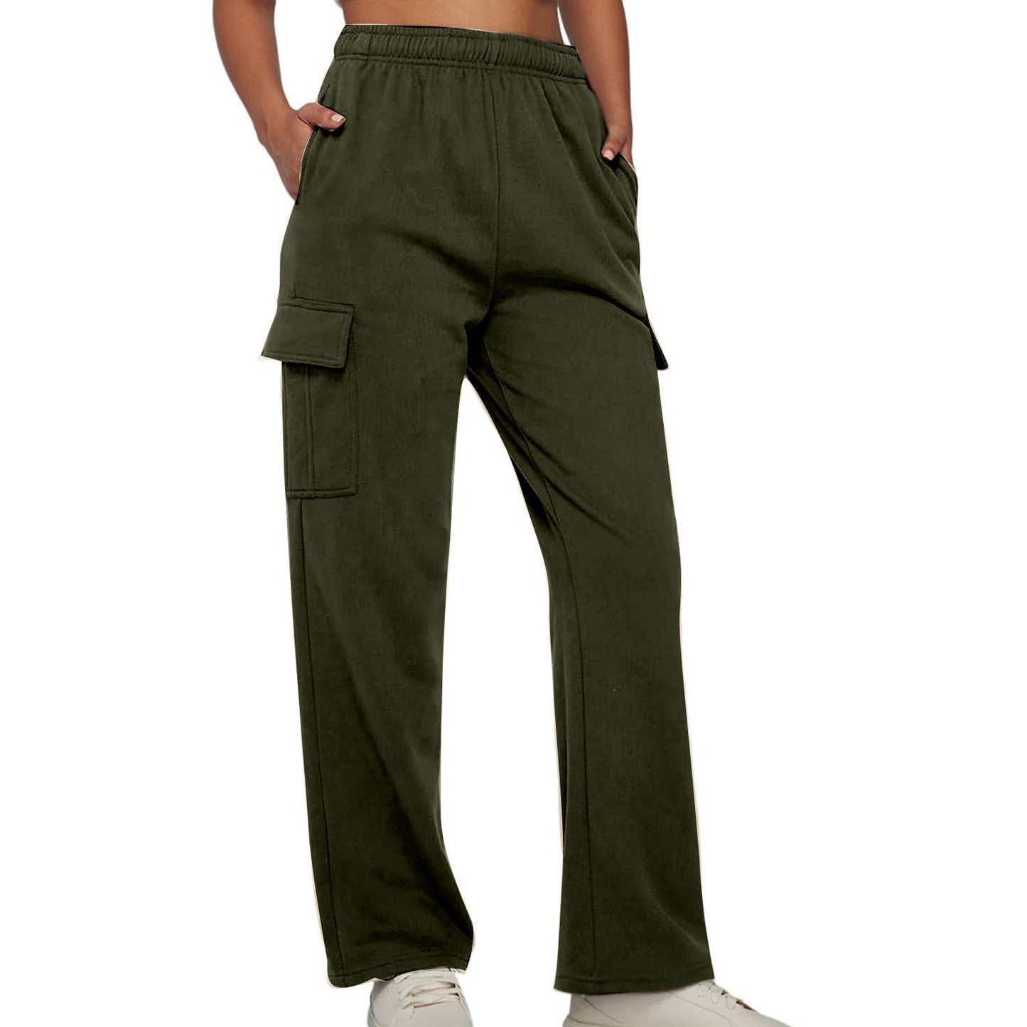 Autumn And Winter Workwear For Women's American Casual Sports Pants