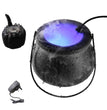 Halloween Pumpkin Smoke Witch Bucket Color Changing Lights