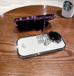Glitter Astronaut Camera Stand Phone Case For IPhone 14 13 12 11 Pro Max XR 14 Plus Invisible Lens Bracket Plating Soft Cover