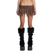 Women's Fashionable Low Waist Mini Skirt