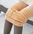 Fake Translucent Plus Size Leggings Fleece Lined Tights Fall And Winter Warm Fleece Pantyhose Women Fleece Lined Pantyhose Thermal Winter Tights