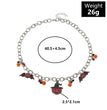 Lips Pumpkin Halloween Necklace