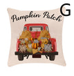 Halloween Pumpkin Series Pillowcase Car Sofa Cushion Cover