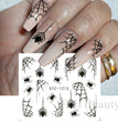 Halloween Pumpkin Nail Sticker Watermark Sticker