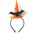 Halloween Witch Headband Spider Skull Witch Hat Decoration Supplies Bat Headdress