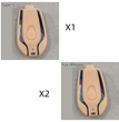 1500mAh Mini Power Emergency Pod Keychain Charger With Type-C Ultra-Compact Mini Battery Pack Fast Charging Backup Power Bank