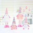 Christmas New Products Telescopic Pole Faceless Doll Window Christmas Decoration Supplies