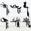 Halloween Home Wooden Door Frame Decorations
