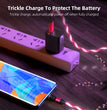 540 Rotate Luminous Magnetic Cable 3A Fast Charging Mobile Phone Charge Cable For LED Micro USB Type C For I Phone Cable