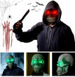 Halloween Skull Movable Mouth Latex Mask Halloween Kills Mask Cosplay Scary Killer Full Face Helmet Halloween Party Costume Prop