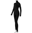 Women's Solid Color Yoga Jumpsuit