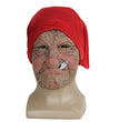 Halloween Granny Mask Latex Headgear Wig Mask