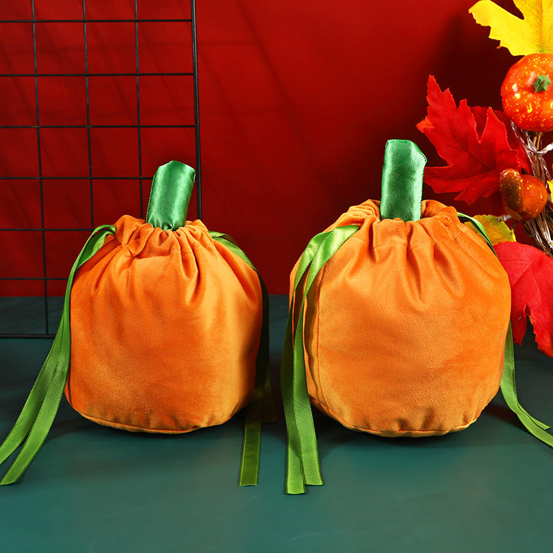 Halloween Decoration Candy Pumpkin Bag