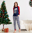 New Christmas Elements Printed Parent-Child Wear Set  Family Wear Home Wear Set