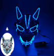 New Halloween LED Streamer Full Face Masks For Men And Women