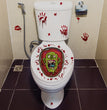Halloween Series Theme Hotel Toilet Toilet Stickers