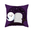 Home Cartoon Halloween Velvet Pumpkin Head Pillowcase