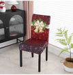 Christmas universal elastic chair cover