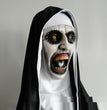 Halloween Latex Mask Headgear Party Dance Evocation 2 Nun Horror Ghost Mask Dress Up Props