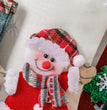 Linen Christmas Tree Gift Bag Ornaments