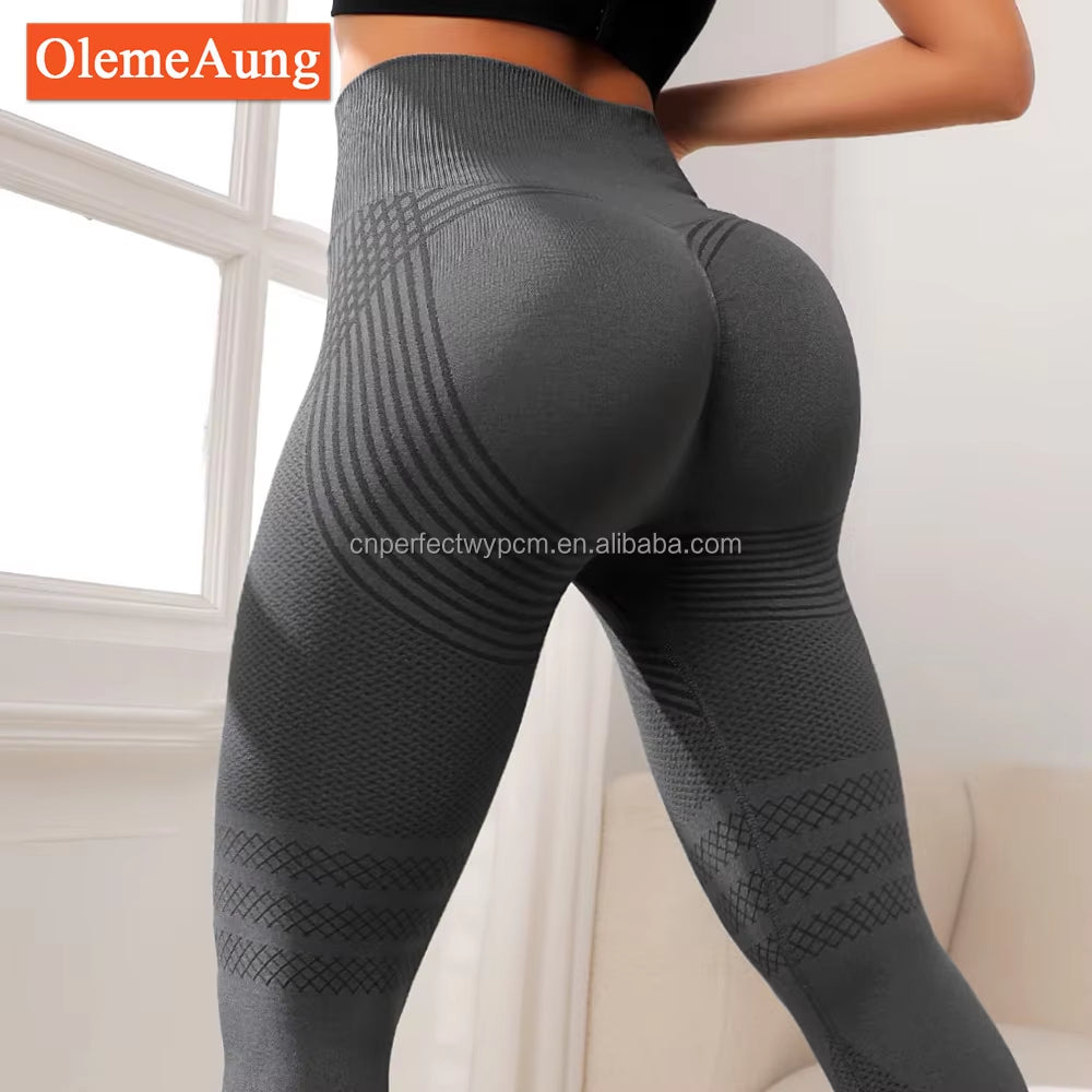 Gym Sports Slimming Body Shaper Waist Trainer Leggings High Waist Butt Lift Yoga Pant Leggings Body Sculpt Leggings
