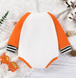 Infant Toddler Long Sleeve Round Neck Jumpsuit Triangle Ha Halloween