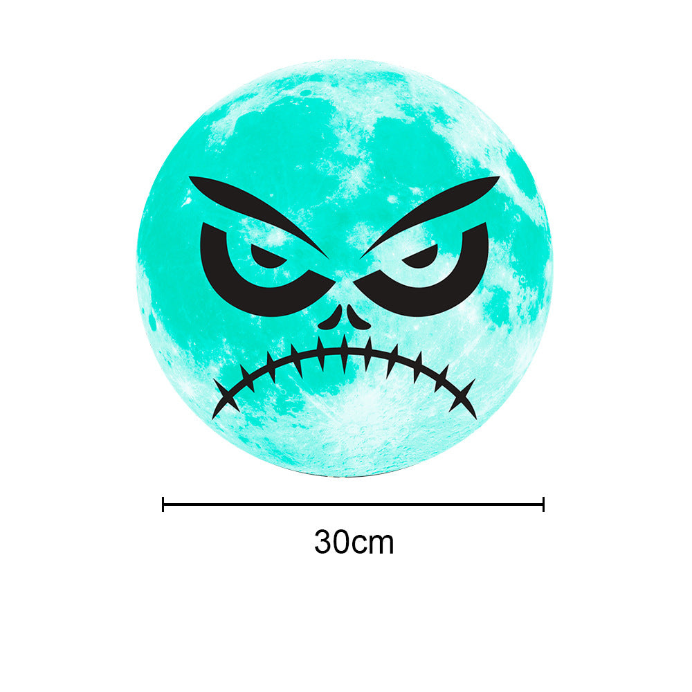 Halloween Crow Pumpkin Luminous Fluorescent Sticker