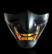 Halloween Prajna Mask Half Face Resin Horror Tactics