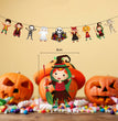 Halloween Jack-o-lantern Spider Web Pull Flag