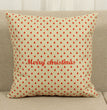 Christmas elk pillowcase