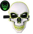 Halloween LED skull glowing mask