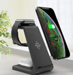 3 In 1 Fast Charging Station Wireless Charger Stand Wireless Quick Charge Dock For Phone Holder