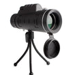 Compatible with Apple, Monocular Telescope Zoom Scope with Compass Phone Clip Tripod
