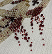 Bloody Pearl Necklace Show Style Halloween Three Layers